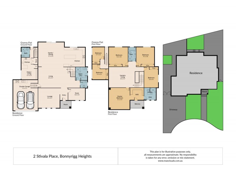 2 Stivala Place, Bonnyrigg Heights NSW 2177 Floorplan