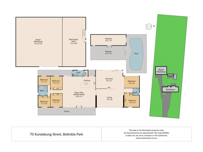 70 Kundabung Street, Belimbla Park NSW 2570 Floorplan