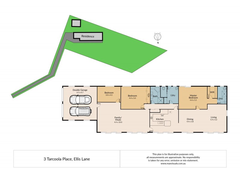 3 Tarcoola Place, Ellis Lane NSW 2570 Floorplan