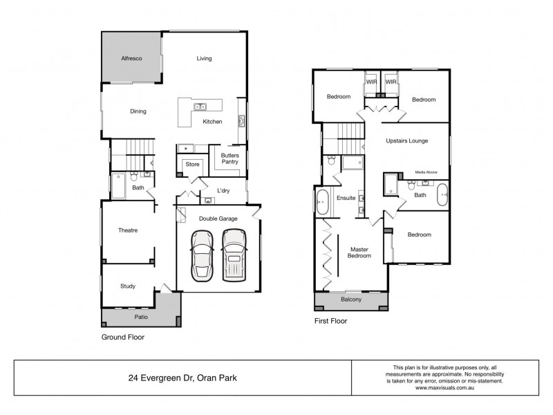 24 Evergreen Drive, Oran Park NSW 2570 Floorplan