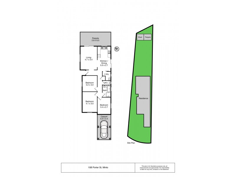 2/15 Porter Street, Minto NSW 2566 Floorplan