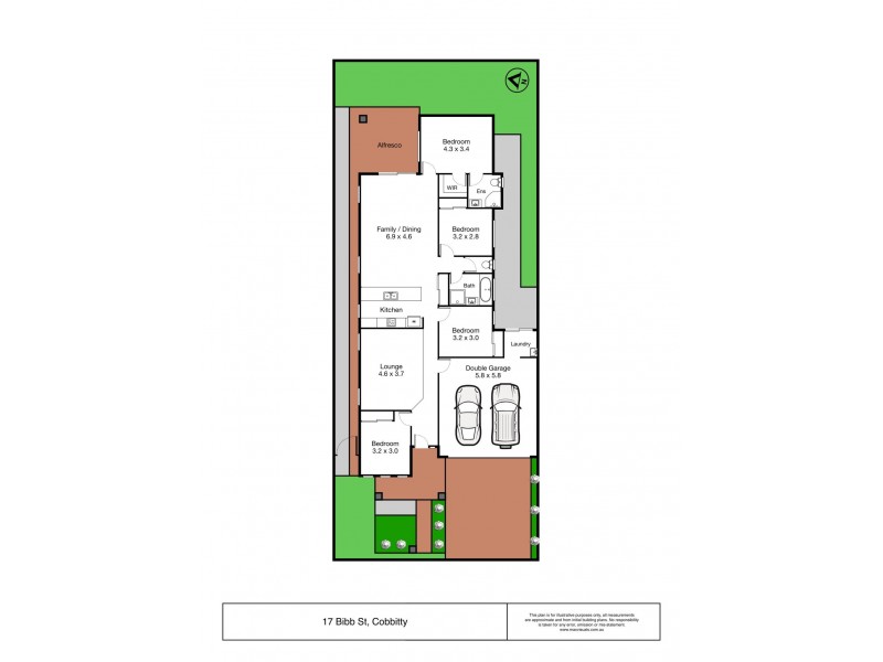 17 Bibb Avenue, Cobbitty NSW 2570 Floorplan
