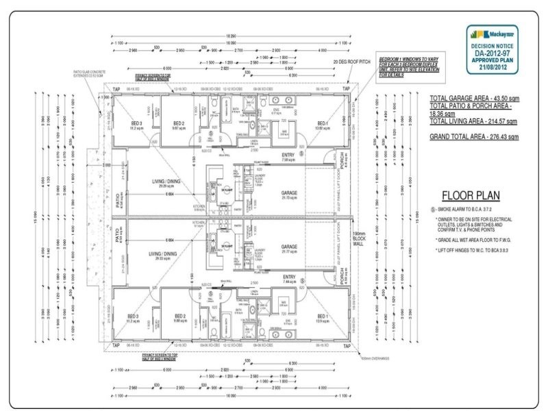 Unit 3/12 Kierra Drive, Andergrove QLD 4740 Floorplan