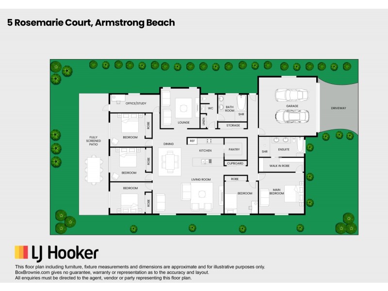 5 Rosemarie Court, Armstrong Beach QLD 4737 Floorplan