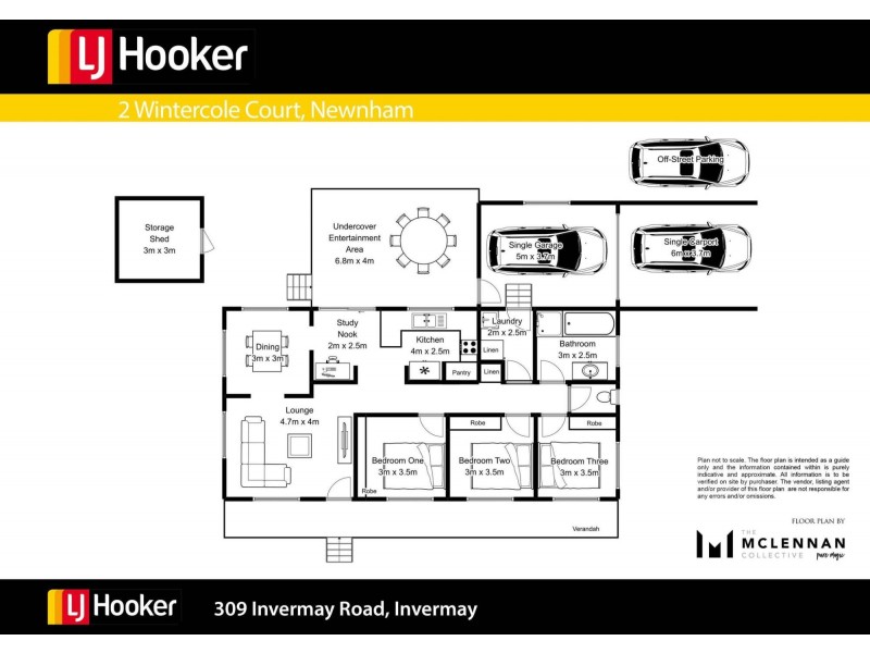 2 Wintercole Court, Newnham TAS 7248 Floorplan