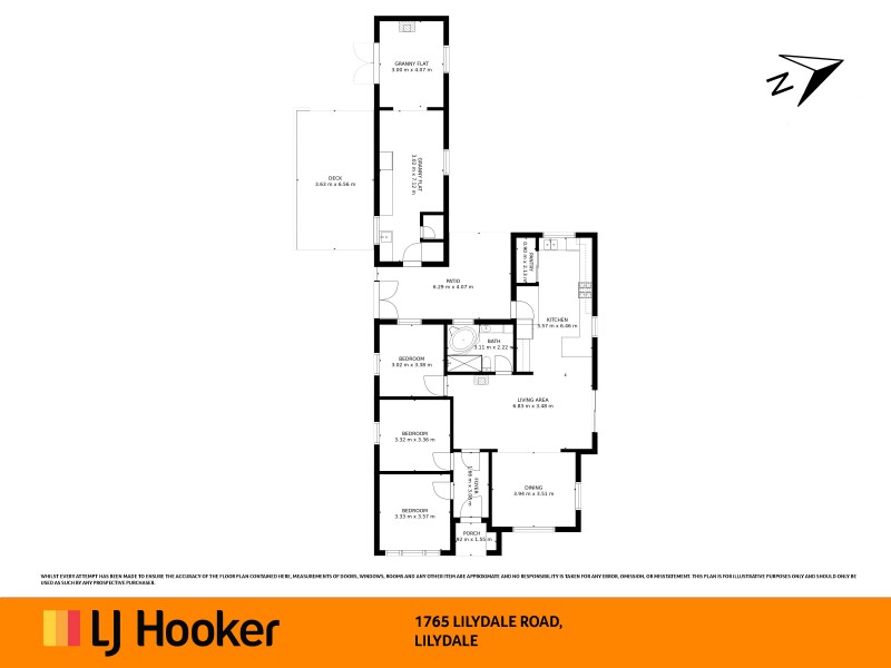 1785 Lilydale Road, Lilydale TAS 7268 Floorplan
