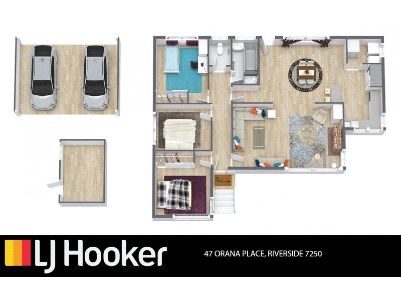 47 Orana Place, Riverside TAS 7250 Floorplan