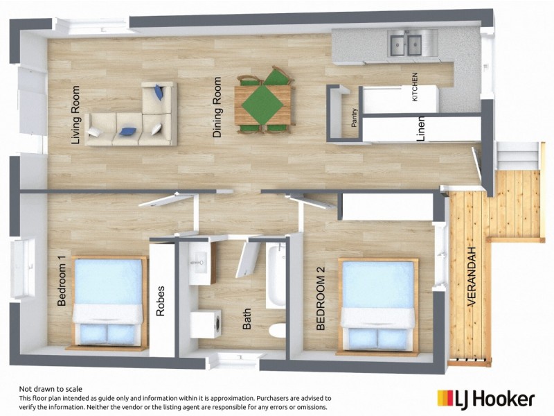 Unit 3/20 Luke Court, Summerhill TAS 7250 Floorplan