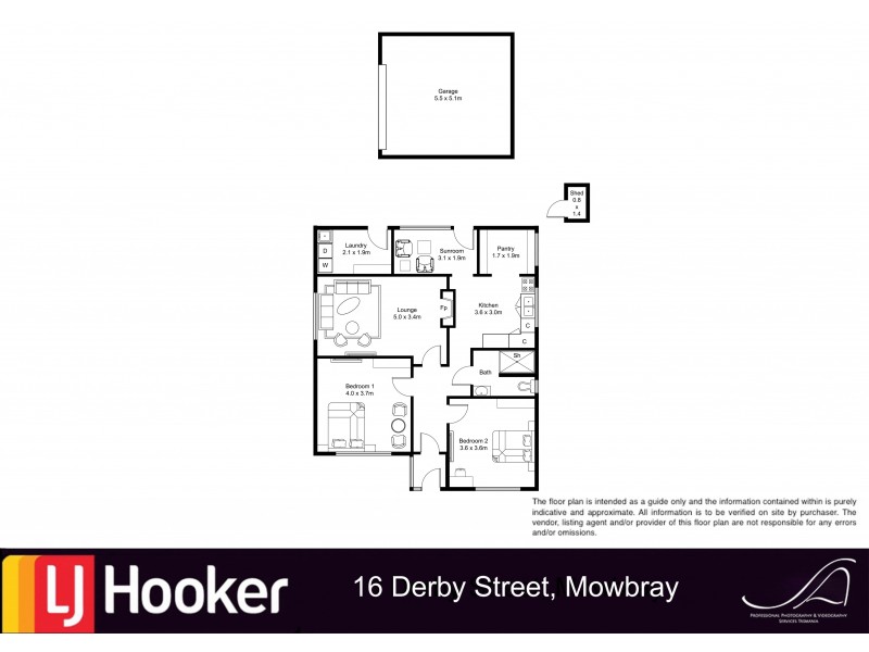 16 Derby Street, Mowbray TAS 7248 Floorplan