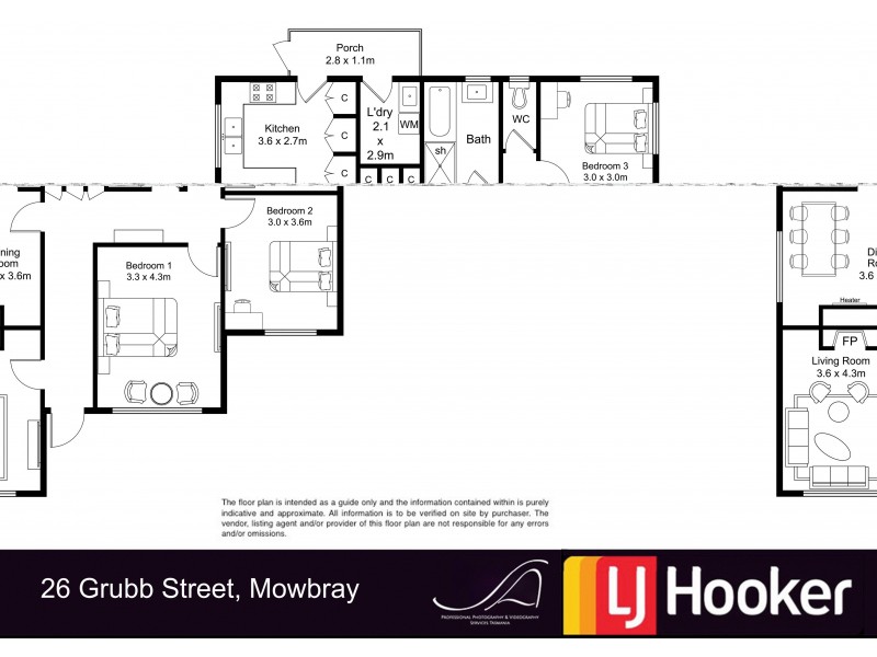 26 Grubb Street, Mowbray TAS 7248 Floorplan