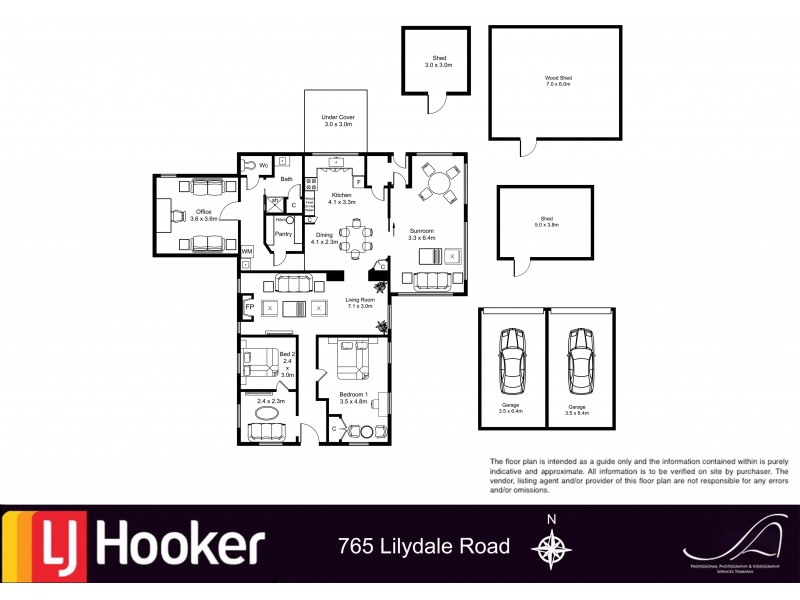 765 Lilydale Road, Underwood TAS 7268 Floorplan