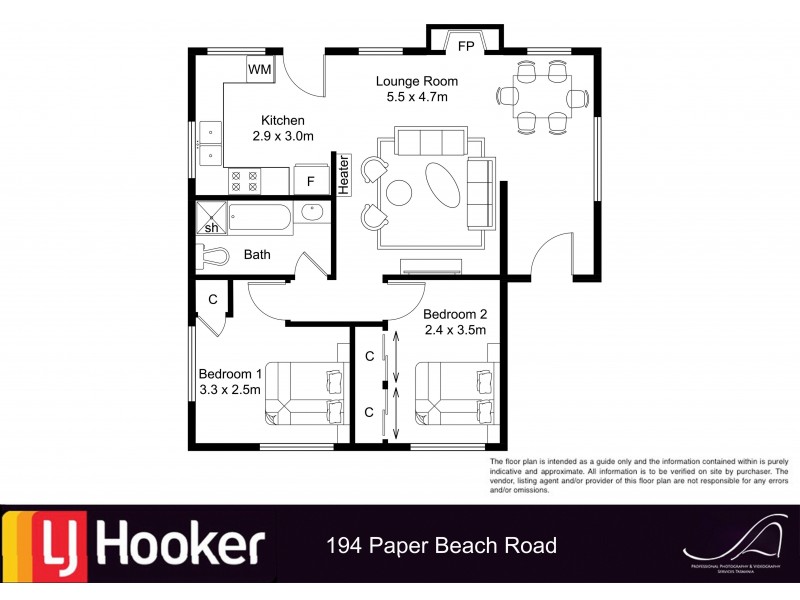194 Paper beach Road, Swan Point TAS 7275 Floorplan