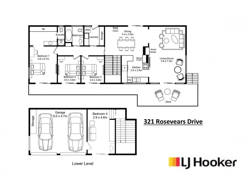 321 Rosevears Drive, Rosevears TAS 7277 Floorplan