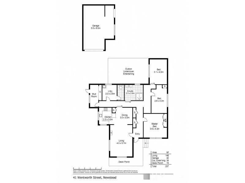 41 Wentworth Street, Newstead TAS 7250 Floorplan