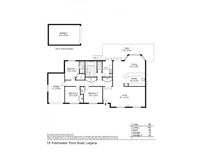 55 Freshwater Point Road, Legana TAS 7277 Floorplan