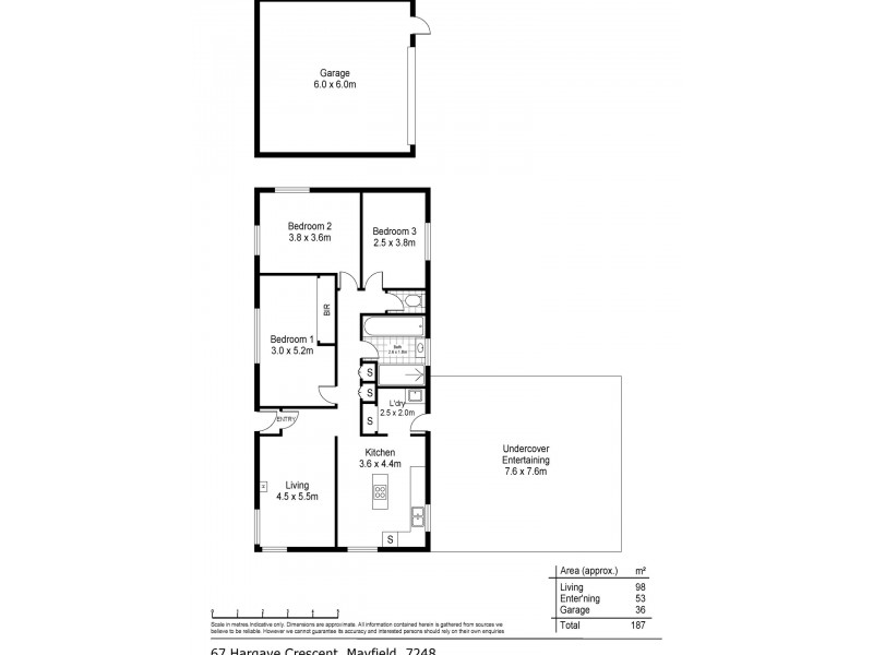 67 Hargrave Crescent, Mayfield TAS 7248