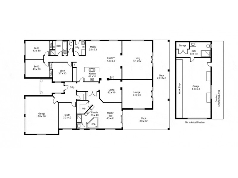 13 Carillion Court, Newnham TAS 7248 Floorplan