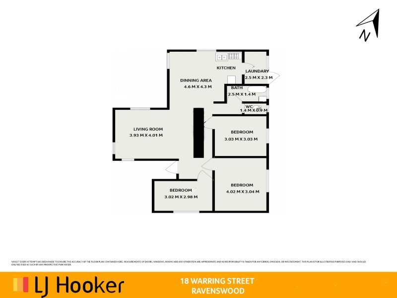 18 Warring Street, Ravenswood TAS 7250 Floorplan