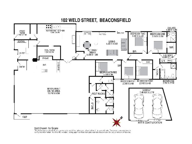 102 Weld Street, Beaconsfield TAS 7270 Floorplan