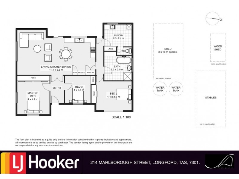 214 Marlborough Street, Longford TAS 7301 Floorplan