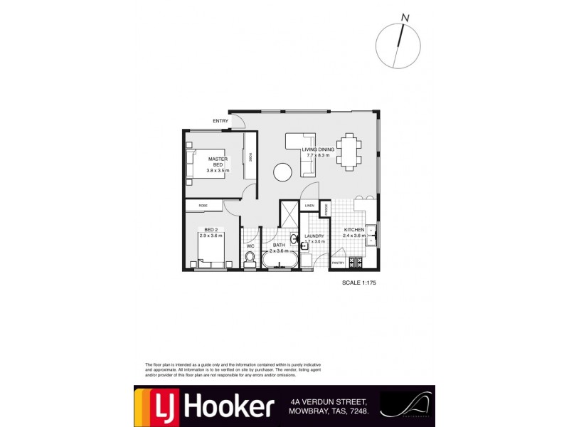 4A Verdun Street, Mowbray TAS 7248 Floorplan
