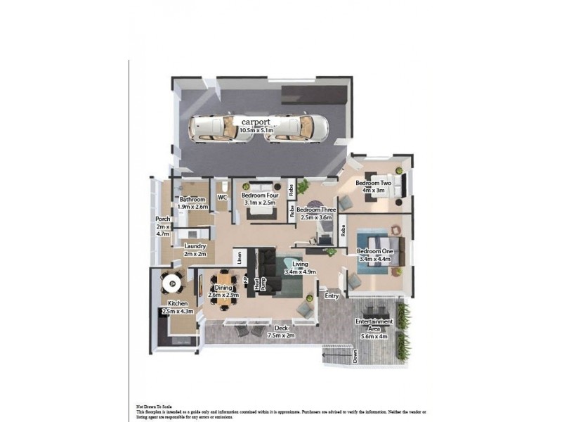 253 West Tamar Road, Riverside TAS 7250 Floorplan
