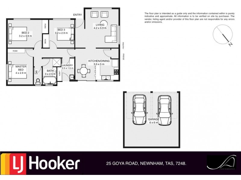 25 Goya Road, Newnham TAS 7248 Floorplan