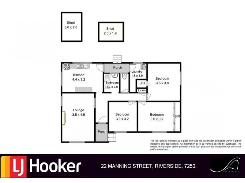 22 Manning Street, Riverside TAS 7250 Floorplan