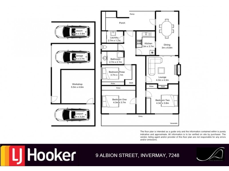 9 Albion Street, Invermay TAS 7248 Floorplan