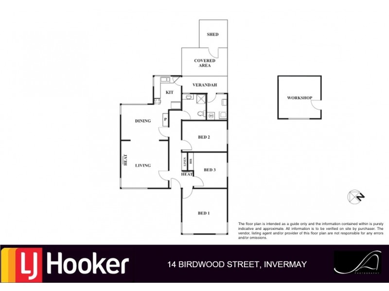14 Birdwood Street, Mowbray TAS 7248 Floorplan