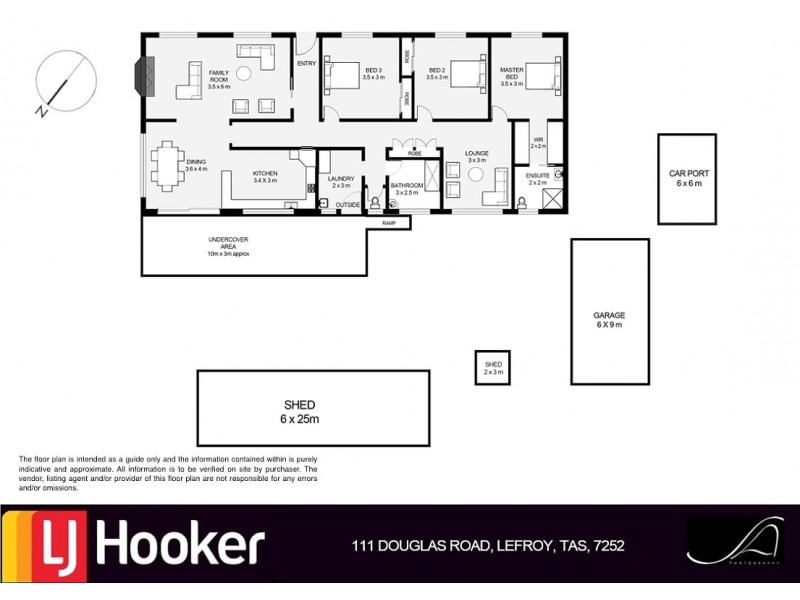 111 Douglas Road, Lefroy TAS 7252 Floorplan