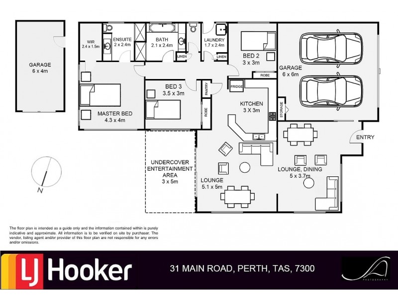 31 Main Road, Perth TAS 7300 Floorplan