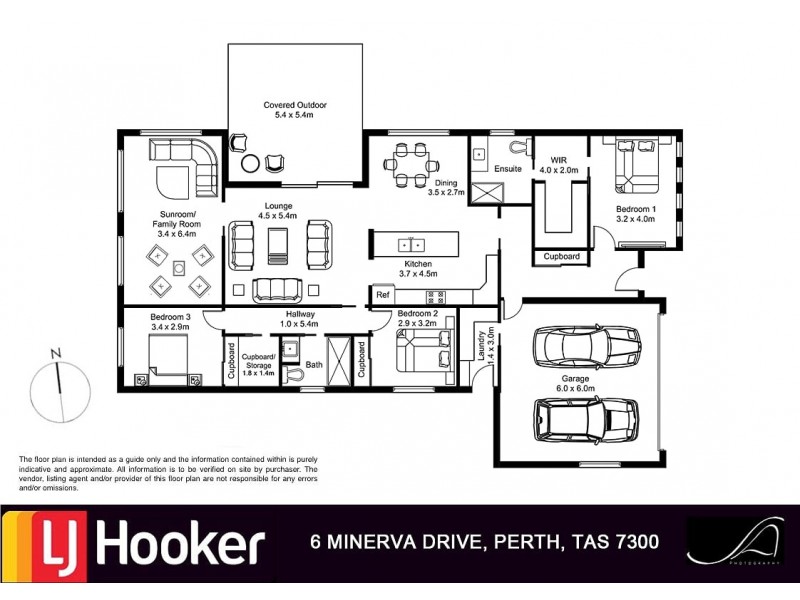 6 Minerva Drive, Perth TAS 7300 Floorplan
