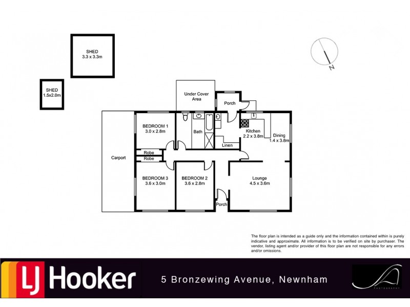 5 Bronzewing Avenue, Newnham TAS 7248 Floorplan