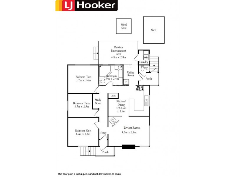 78 Hargrave Crescent, Mayfield TAS 7248 Floorplan