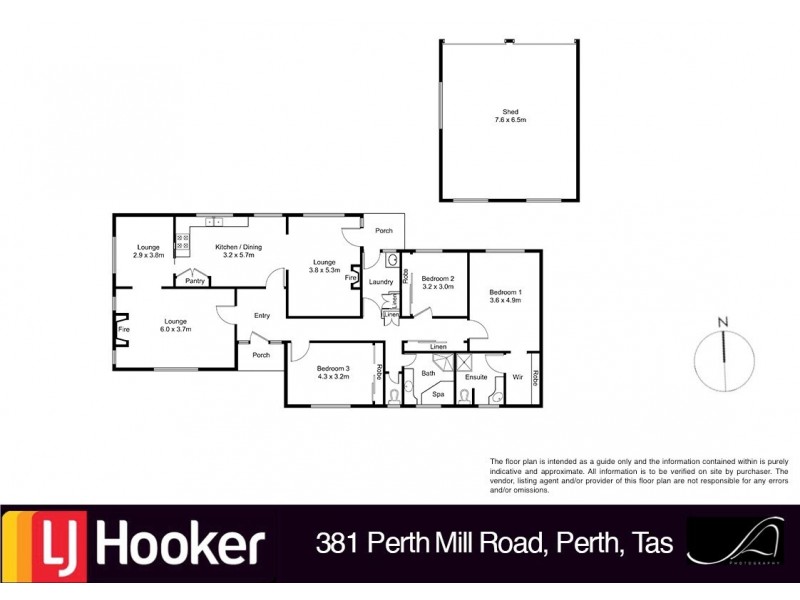 381 Perth Mill Road, Perth TAS 7300 Floorplan