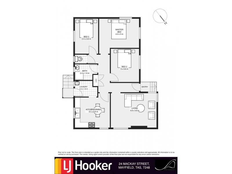 24 Mackay Street, Mayfield TAS 7248