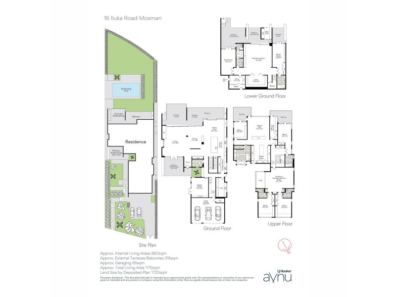 16 Iluka Road, Mosman NSW 2088 Floorplan