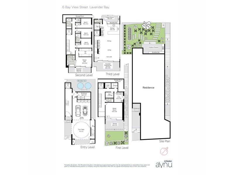 6 Bay View Street, Lavender Bay NSW 2060 Floorplan