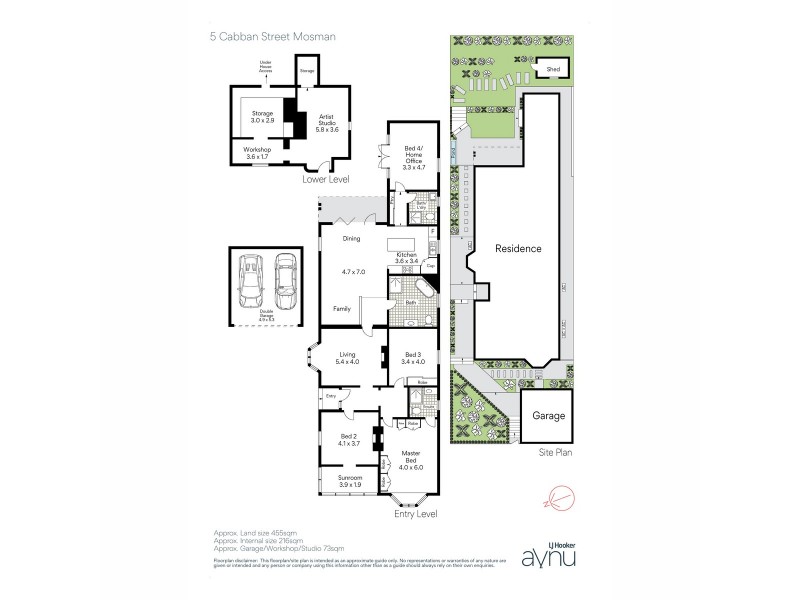 5 Cabban Street, Mosman NSW 2088 Floorplan