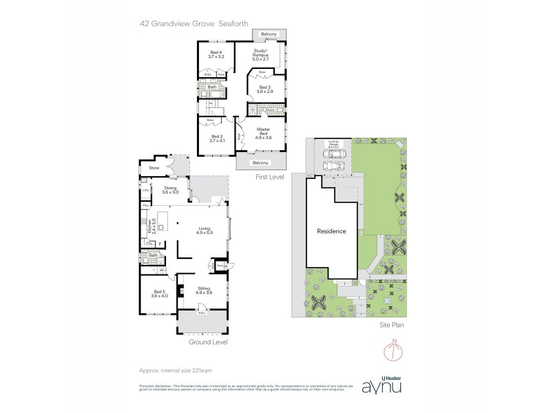 42 Grandview Grove, Seaforth NSW 2092 Floorplan