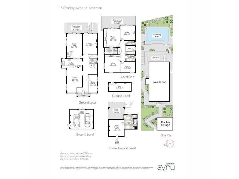 15 Stanley Avenue, Mosman NSW 2088 Floorplan