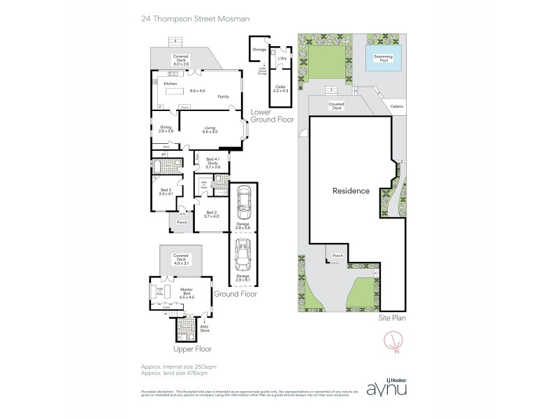 24 Thompson Street, Mosman NSW 2088 Floorplan