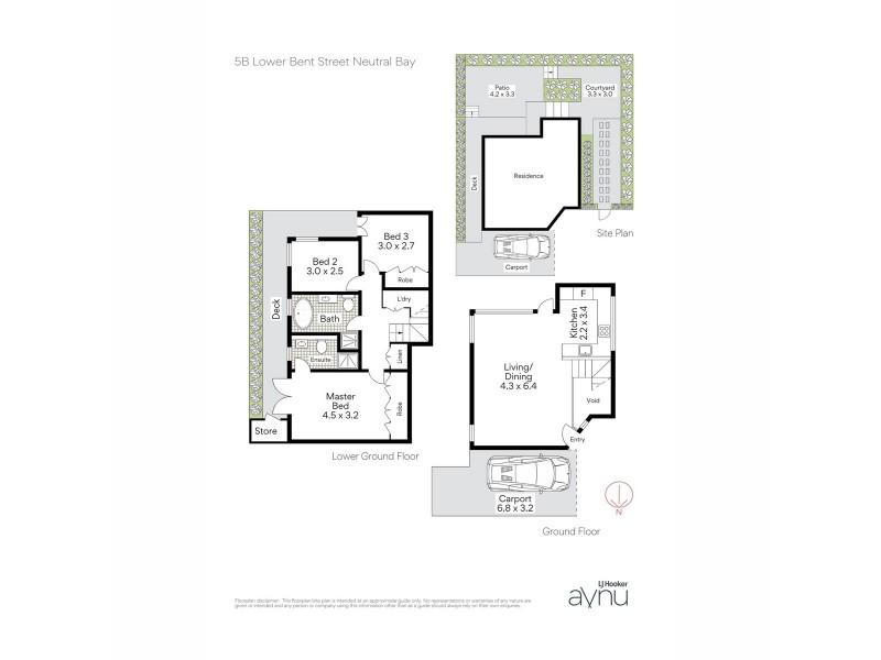 5B Lower Bent Street, Neutral Bay NSW 2089 Floorplan
