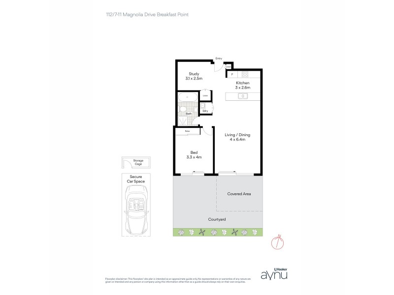 112/7-11 Magnolia Drive, Breakfast Point NSW 2137 Floorplan