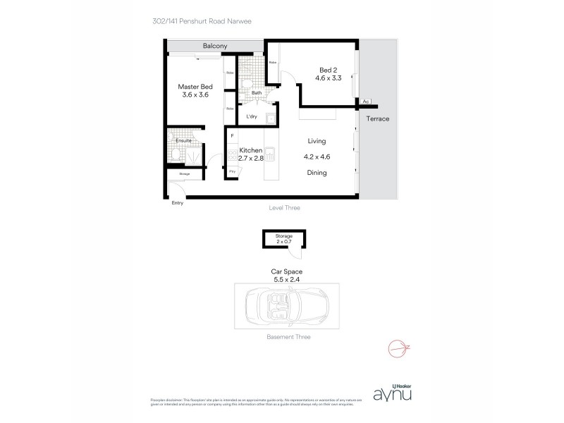 302/141 Penshurst Road, Narwee NSW 2209 Floorplan