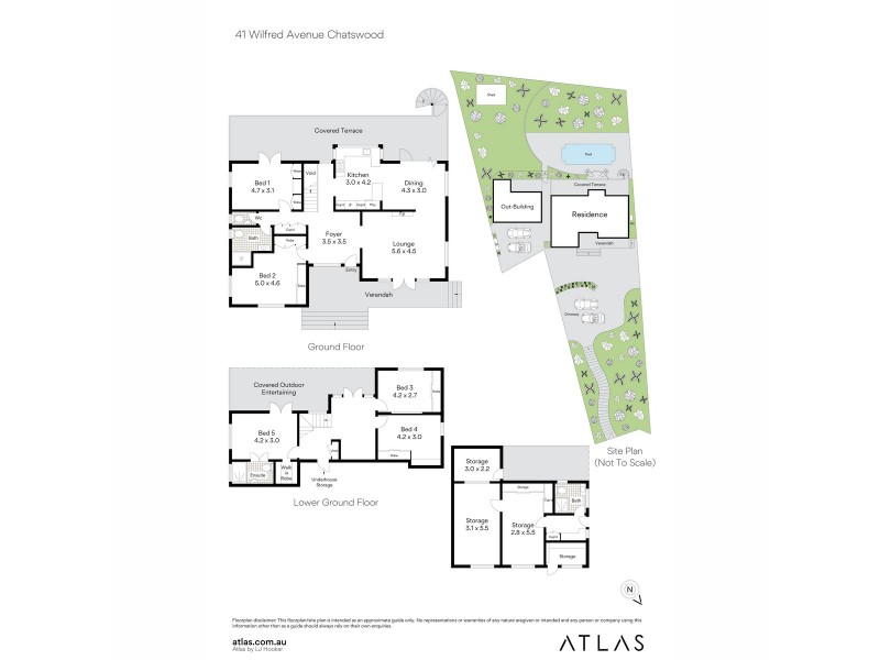 41 Wilfred Avenue, Chatswood NSW 2067 Floorplan