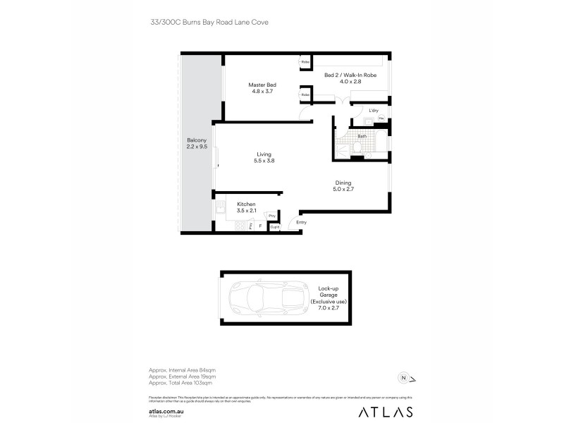 33/300C Burns Bay Road, Lane Cove NSW 2066 Floorplan