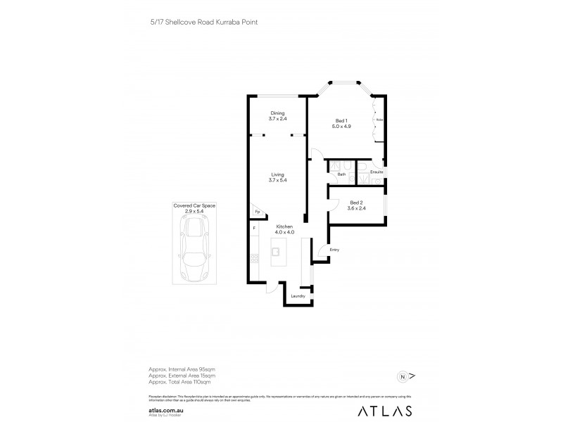 5/17 Shellcove Road, Kurraba Point NSW 2089 Floorplan