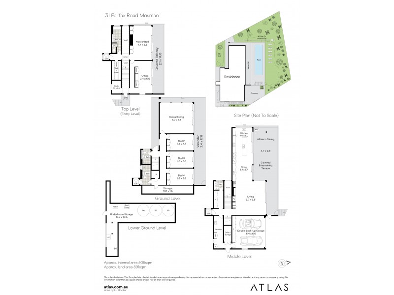 31 Fairfax Road, Mosman NSW 2088 Floorplan